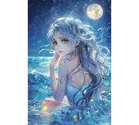 Zodiac Sign Cancer Diary, Daily Reflection Notebook for Self-Growth, Manifestation & Inspiration: Spiritual Gift Journal for Zodiac, Anime, Art Lovers