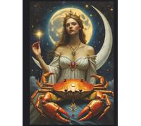 Zodiac Sign Cancer Lined Journal for Astrologers: Astrology Lined Notebook for Horoscopes and Planetary Notes