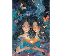 Zodiac Sign Gemini Diary, Daily Reflection Notebook for Self-Growth, Manifestation & Inspiration: Spiritual Gift Journal for Zodiac, Anime, Art Lovers