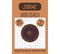 Zodiac word search puzzle book: Word Searches with Easy to Read Print about Zodiac, Horoscope, Star Sign and more [6x9 inches, 110 pages] 50+ Puzzles … Gift for Vacations, Holidays and Free Times.