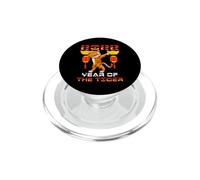 Zodíaco Chino Año Nuevo Lunar Dabbing Tiger Horóscopo Fan PopSockets PopGrip para MagSafe