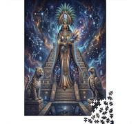 Zodiaco Virgo Aztec Art Puzzle 1000 Piezas, Decoración Tras enmarcar