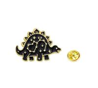 Zodiacs - Pin de solapa de dinosaurio, serie de constelaciones creativas, insignia de animales, broche creativo de joyería de moda, talla única, como se describe