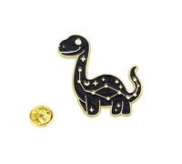 Zodiacs - Pin de solapa de dinosaurio, serie de constelaciones creativas, insignia de animales, broche creativo, accesorio de joyería de moda, accesorio de constelaciones, talla única, como se
