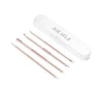 Zoë Ayla Kit de Espinillas Popper con Práctico Estuche de Almacenamiento, Rosa 70 gr