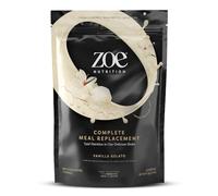 zoe Nutrition Complete Meal Replacement, 1 kg - Porción completa de comida, Proteínas, Carbohidratos, Grasas, Vitaminas y Minerales, Bomba nutritiva, Bebida deliciosa (1 kg, Gelato de vainilla)