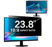 ZOEGAA Filtro de privacidad para monitor de 23,8 pulgadas 16:9, filtro anti-blue light, protector contra reflejos para monitor, pantalla de privacidad removible para HP Lenovo Dell Samsung Asus