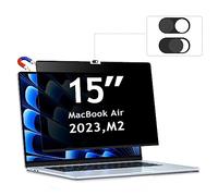 ZOEGAA Filtro Magnético de Privacidad para MacBook Air 15" (2023-2025,M2 M3 M4), con Filtro Anti-Visión, Protección Anti-Luz Azul y Anti-Reflejo