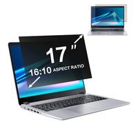 ZOEGAA Pantalla Antipiquete para Portátiles 17 pulgadas 16:10, Pantalla Antipiquete Desmontable, Pantalla Antipiquete con Bloqueo de Luz Azul y Antirreflejo, para HP/Dell/Acer/Lenovo/ThinkPad/Asus