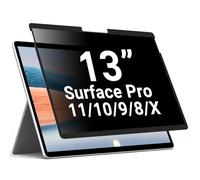 ZOEGAA Surfcae Pro 9 - Pantalla de privacidad compatible con Microsoft Surface Pro 9 2022/Pro 8 2021/Pro X 2019-2021 de 13 pulgadas, protector de pantalla de privacidad extraíble y reutilizable,