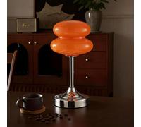 Zoeger Lámpara de Mesa Inalámbrica en Forma de Seta para Dormitorio, Lámparas Mini Modernas a Batería de Estilo Mediados del Siglo, Decoración Única y Estética para el Hogar y la Sala de Estar