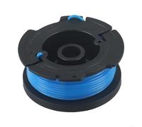 Zoegneer 1 bobina y línea para Black and Decker BCSTA536 Reflex Trimmer 1,5 mm de diámetro, 10 m de longitud, repuesto de alimentación automática compatible con A6481 A6485 AF100 AF150 Garden Grass
