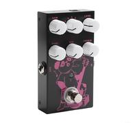 Zoegneer 1 pedal de efectos de simulación de guitarra de preamplificador, pedal de efectos únicos para MINI-AMP Pedal de efecto de simulación 9Classic 3 bandas EQ Effector