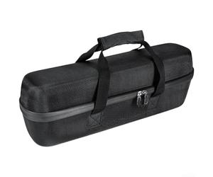 Zoegneer 10L EVA Hard Shell Electric Bike Battery Bag Rear Rack Storage Alforja Resistente al agua Soporte de unidad de alimentación de bicicleta con correas y cierres de cinta para un montaje seguro