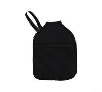 Zoegneer 2 fundas de neopreno para palas de pickleball de 9.4 x 12.2 pulgadas, bolsa de almacenamiento para Franklin Selkirk y palas estándar, resistente al polvo y al agua (2 unidades), color negro