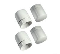 Zoegneer 4 unids distribuidor de agua regulador tapa M30x1.5 rosca plástico radiador termostato válvula cubierta para calefacción de suelo múltiple para control de temperatura (B)