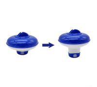 Zoegneer 5 dispositivos de autodosificación ajustables para piscinas flotantes para tabletas y píldoras para bañeras de hidromasaje SPA y piscinas pequeñas, material de PP, tapa de bloqueo seguro
