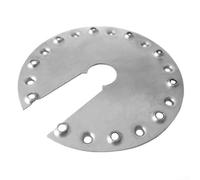 Zoegneer 50 unids panel solar de acero inoxidable PV toma a tierra clip espaciador kit placa conductiva puesta a tierra para RV barco