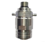 Zoegneer Acoplador hidráulico rápido para modelos 6200 6300 6310 6400 7520 SE6010 SE6100 SE6200 SE6300 SE6400 reemplaza la pieza AL210585 Metal plateado tamaño estándar para tractor pesado