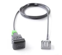 Zoegneer Adaptador de cable de entrada auxiliar de radio de coche compatible con Honda para modelos Civic de 8ª generación 2006-2013, CRV 2008-2013, Accord 2008 y posteriores