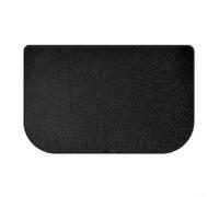 Zoegneer Alfombra de chimenea de medio círculo, tapete aislado de fibra de vidrio de silicona ignífuga para estufas, parrillas y hogueras interiores, 0,5 mm de grosor, 106 x 61 cm (152 x 70 cm)