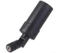 Zoegneer Antena GNSS de banda completa en espiral de brazo cuádruple flexible de 90 grados con conector macho para GPS BDS GLONASS L1 L2 L5 B1 B2 B3 alta ganancia 2dBi UAV navegación portátil negro