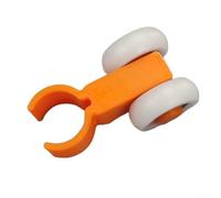 Zoegneer Billiards Shifty Bridge Trainer Plastic and Rubber Cue Guiding Aid for Beginners to Master Suitable for 12 to 13mm Cue Tips Easy to Attach for Indoor Practice Oran