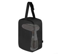 Zoegneer Bolsa de transporte de vapor de viaje para ropa de mano, accesorios de plancha de vapor, funda de poliéster portátil con correa de hebilla colgante para almacenamiento organizado