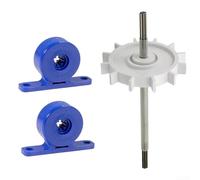 Zoegneer C86/EC86 - Juego de eje de impulsión para turbina de limpieza de piscinas con 2 rodamientos de turbina C80 para Polaris 280 Conjunto de eje de accionamiento de limpiador de piscinas