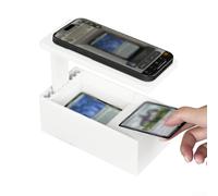 Zoegneer Caja de escáner de tarjetas coleccionables para gestión de colección MTG, digitalización rápida con integración de aplicaciones, diseño ABS compacto de 18,2 x 9 x 18,2 cm para una