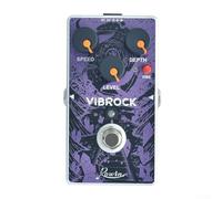 Zoegneer Chorus Vibrato Effector Rowin Vibe Pedal de efecto de guitarra con carcasa de metal completa para un rendimiento óptimo