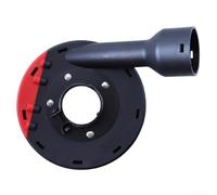 Zoegneer Cubierta de policarbonato con puerto de vacío para amoladora angular para diámetro de cabeza de 38 a 43 mm, se adapta a amoladoras tipo 100 y tipo 125 para cortar y moler piedra (tipo 100)