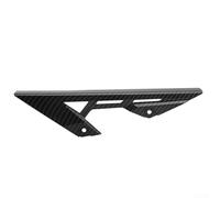 Zoegneer Cubierta protectora de cadena de plástico PP 300x85x25mm Patrón de fibra de carbono para Talaria X3 MX3 MX4 Electric Dirt Bike Protección Reducción de arrastre de cadena incluye base de
