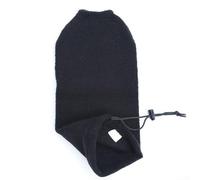 Zoegneer Cubiertas para guardabarros de barco, manga de bola anticolisión, fibras acrílicas, cubiertas de parachoques para guardabarros de barco, color negro (28 x 76 cm)