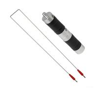 Zoegneer DP200 Antena dipolo portátil de banda ancha 7-54MHz acero inoxidable 200W máximo 500W HF onda corta positiva en forma de V bajo ruido ganancia direccional para comunicación de largo y corto