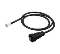 Zoegneer E16 impermeable IP67 Conector macho a presión para acoplador de interruptor de red CAT5E CAT6A compatible con PCB montable automatización industrial pantalla LED equipo de comunicación al