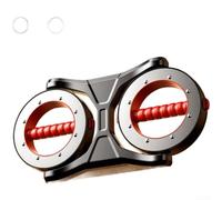 Zoegneer Ejercitador de brazo ajustable para boxeo, fitness y entrenamiento de fuerza de cuerpo completo con rotación silenciosa de 360°, resistencia suave, construcción de acero inoxidable