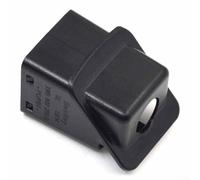 Zoegneer Enchufe de cámara de visión trasera 3W0807210B 3W0 210B, accesorio de repuesto OEM para asistencia de estacionamiento de asiento, instalación trasera, plástico, color negro, ajuste directo
