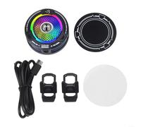 Zoegneer Enfriador de teléfono celular de 30 W con RGB, hoja de refrigeración de alta eficiencia, ventilador de refrigeración ajustable de 3 velocidades y diseño de clip, carga rápida tipo C para