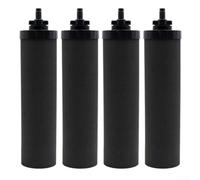 Zoegneer Filtro de agua reemplazos elemento filtrante BB9-2 Filtro de agua Filtro de carbón activado para encimera Sistema de purificación de agua