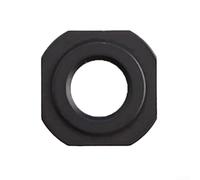 Zoegneer Five Stars - Carrete de pesca de aleación de aluminio, tuerca cuadrada para Daiwa Tatula 300 400 carretes de cebo de 15 mm, pieza de repuesto negra (mano derecha)