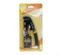 Zoegneer Herramienta de crimpado para cable modular RJ45 RJ12 RJ11 para CAT8 CAT7 CAT6A CAT6 CAT5E UTP alambre de red trenzado y núcleo sólido con corte de crimpado St