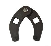 Zoegneer Herramienta de llave de tuerca ajustable resistente para extracción de tapa de cilindro hidráulico con diseño de pin reversible que se adapta a tuercas de 1 a 3-3/4 pulgadas de diámetro y