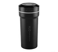 Zoegneer Humidificador de aire portátil para automóvil con luces LED de 7 colores y modos de pulverización duales, tanque de agua a prueba de fugas de 300 ml, alimentado por USB para uso en vehículos