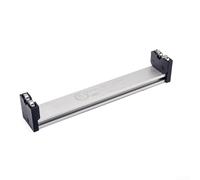 Zoegneer Inspector de flecha de aleación de aluminio, probador de columna vertebral para, herramienta de soporte detector de rectitud y equilibrio, adecuado para carbono, fibra de vidrio, flechas de