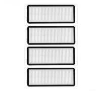 Zoegneer Juego de 4 filtros de aspiradora para aspiradora X20 Pro Plus y Ultra Robot, piezas de repuesto lavables y reciclables para eliminar eficazmente el polvo y las partículas