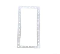 Zoegneer Junta de mariposa de boca ancha para Hayward SPX1091GW SP1091LX SP1091WM Sello de repuesto de silicona para prevención de fugas de 13.8 x 7.5 pulgadas, pieza de equipo de piscina blanca (1