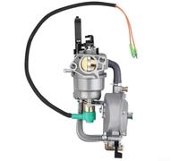 Zoegneer Kit de carburador de conversión de combustible dual para generadores de 4,5 KW a 10 kW, construcción de metal compatible con gas natural para respaldo doméstico y uso al aire libre