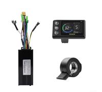Zoegneer Kit de controlador de bicicleta eléctrica S869 pantalla LCD 17 A 22 A 26 A 30 A 40 A onda sinusoidal tri modo para motores de 24 V 36 V 48 V para bicicletas y scooters E de 250 W a 2000 W con