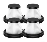 Zoegneer Kit de filtro HEPA lavable para aspiradora de coche Baseus A5 y A5, captura el polvo fino para el hogar higiénico, fácil de instalar, material, fo(4 unidades)